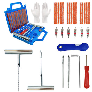 ชุดซ่อมยางรถยนต์ Wantu ขนาด 200 มม. ชุดเครื่องมือฉุกเฉิน 23 ชิ้น สำหรับรถยนต์ รถจักรยานยนต์ รถยนต์ไฟฟ้า ยางแบบไม่มียางใน - Product Image 5