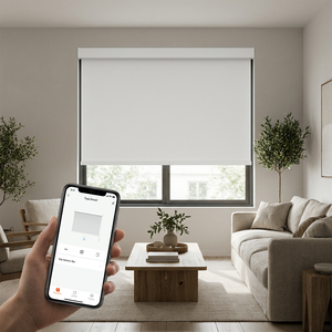 Persianas Enrollables Motorizadas Inteligentes con WiFi, 100% Opacas, para Sala Multimedia y Hogar, Requiere Esfuerzo Manual Controla tus persianas con un - Product Image 4