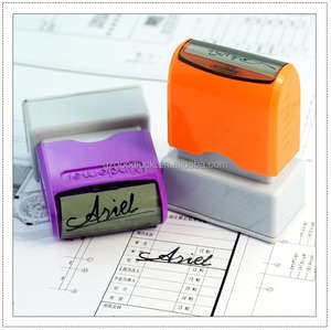 Sello de Tinta Personalizado con Nombre de Profesor/Firma Caligrafía Autoentintable Sello de Letras Personalizado - Product Image 2
