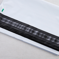 Sac en polyéthylène biodégradable noir mat D2w avec logo personnalisé écologique A3 12x18 9 x 6 pouces pour emballage de cosmétiques, de nourriture et de collations avec fermeture à glissière