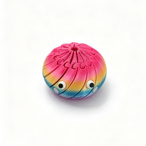 Jouet anti-stress imprimé en 3D en forme de chignon torsadé, figurine mignonne et amusante en forme de boulette en spirale - Product Image 3