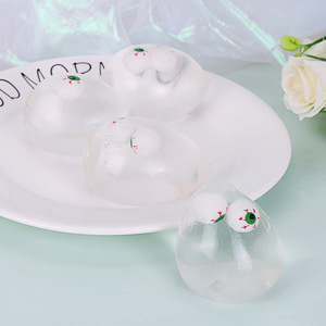 Novelty TPR Transparent Eye Pinched Water Balloon Stress Relief <b>Educational</b> Squeeze Decompression <b>Toys</b> for Kids Boys and Girls - Product Image 5