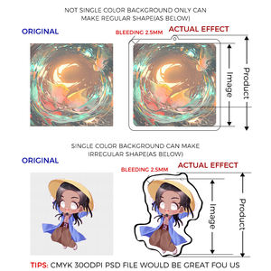 Llavero acrílico logotipo personalizado <span class=keywords><strong>anime</strong></span> llavero de plástico llavero acrílico personalizado encantos de plástico impreso llavero - Product Image 6