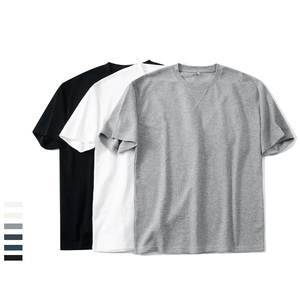 Camiseta Oversize de Algodón Liso de Alta Calidad con Logotipo Personalizado, Multicolor, Cómoda, Corte Relajado, Camiseta de Peso Pesado - Product Image 2