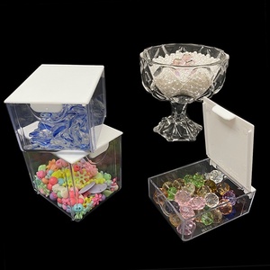 Usine en gros boîte de <span class=keywords><strong>rangement</strong></span> en plastique Transparent créatif bricolage artisanat à la main outils de <span class=keywords><strong>tri</strong></span> pour <span class=keywords><strong>Lego</strong></span> bijoux organisateur de bureau - Product Image 2