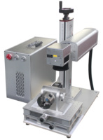Livraison gratuite 100w laser cutter fibre graveur marqueur pour laiton or argent acier inoxydable