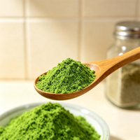 Poudre de feuilles de Moringa pure et naturelle de qualité supérieure pour les shakes protéinés, les boissons fonctionnelles et la pâtisserie