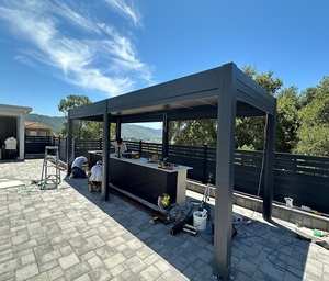 Venta al por mayor Pérgola Moderna Pérgolas Para Exterior Aluminio Pérgola Manual - Product Image 3