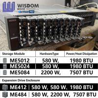 戴尔 EMC PowerVault ME5024 24SFF 硬盘存储服务器阵列 戴尔 PowerVault ME5024 用于统一存储