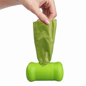 Bolsas Biodegradables Ecológicas para Excremento de Perro, PBAT PLA, Almidón de Maíz, Certificadas para Compostaje, Bolsas para Desechos de Mascotas, Sin Fugas - Product Image 1