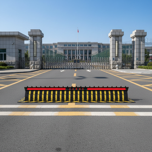 Máquinas para bloquear vías/barreras anticolisión/barreras de seguridad/sistemas de postes retráctiles son comunes en zonas peatonales - Product Image 4