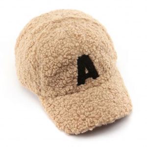 Custom Keep Warm Fashion Embroidery Logo Sport Lamb Wool Caps Dad Hat Winter Baseball Cap Gorras - Product Image 2