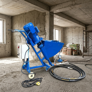 Bomba de inyección a presión de 25 bares, máquina móvil de pulverización para edificios, caudal preciso de 5 litros por minuto, mezcladora de hormigón - Product Image 2
