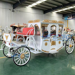 Prix d'usine en gros : Carrosse royal électrique élégant pour le transport de chevaux et les mariages - Product Image 5