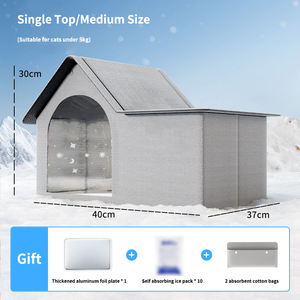 Netter Schwanz Haustier Kühlung Klimaanlage Haus Sommer Kühlung Katzen bett Geschlossenes Haustier Schlaf nest - Product Image 6