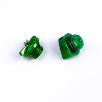 Nouvel accessoire moto NINJA400 personnalisé : Kit de remplacement de bouchon de réservoir en aluminium usiné CNC, montage facile