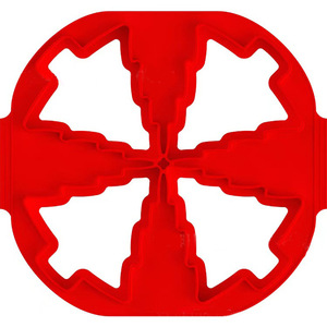 Moule à œufs en silicone en forme de sapin de Noël, 4 trous, pour la cuisson du petit-déjeuner, utilisation en cuisine - Product Image 2