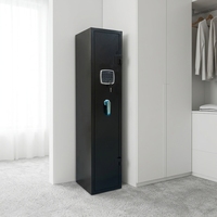 Système de déverrouillage électronique par mot de passe pour coffre-fort domestique antivol en acier laminé à froid personnalisé avec serrure numérique électronique GVN
