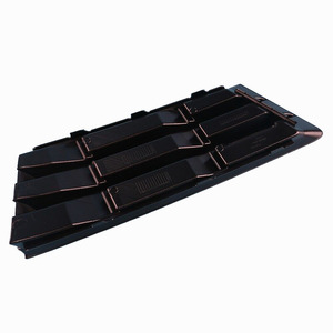 Audi A4 16-19 Cadre de phare antibrouillard Grille de pare-chocs avant 8W0807681 8W0807682 Plastique Côté gauche et droit - Product Image 1