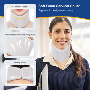 Kerah serviks ortopedi lembut yang dapat diatur kerah penopang leher kerah busa penopang leher kerah tengkuk - Product Image 4