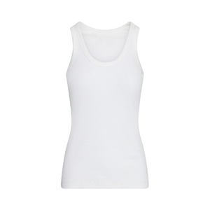 เสื้อกล้ามถักแบบปกติสำหรับผู้หญิง สายกว้างสวมใส่สบาย ช่วงแขนกว้าง ทรงสวย ตะเข็บด้านข้างเรียบเนียน แห้งเร็ว - Product Image 3