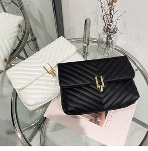 Bolsos de Mano de Diseño Personalizado para Mujer, Material PU, Forma de Almohada, Cierre de Solapa, Capacidad 3L+, Correa Única, Uso Diario Práctico - Product Image 4