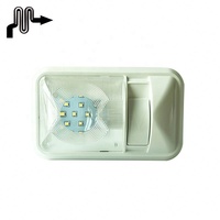 Lumière de plafond intérieure de voiture LED 12V 280LM, lampe de toit, lumières de dôme supérieures pour camping-car, caravane, remorque, bateau, fourgon pour voiture de tourisme