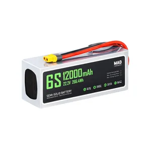 Batería de Litio de Estado Sólido para Drones de 6S 12Ah, Alta Densidad de Potencia y Peso Ligero - Product Image 5