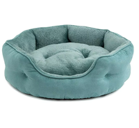 Lits ronds pour chats les plus vendus pour chats d'intérieur canapé-lit de luxe pour animaux de compagnie grand tapis pour chiens et chats