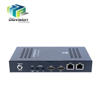 Encodeur vidéo HD portable 4K30 H.265 H.264 à faible coût avec écran LCD, encodeur IPTV USB prenant en charge SRT/RTMP/RTSP/HLS pour la diffusion en direct