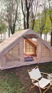 Carpa Inflable de Doble Capa Yi Wu 4 Estaciones, Impermeable 3000mm+, Resistente al Viento, de Tela Oxford, Fácil de Instalar, Una Habitación, para Campamento al Aire Libre - Product Image 6