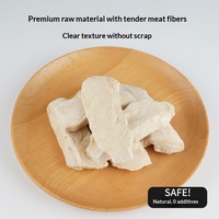 Friandise pour animaux de compagnie en forme de colonne vertébrale de lapin lyophilisée, 100% naturelle, sans additif, pour chiens et chats, à mâcher, vente en gros d'usine, support OEM, marque privée