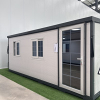Maison préfabriquée de luxe en acier, extensible et prête à l'emploi, pour bureau, sur mesure, OEM, haute qualité, livraison rapide