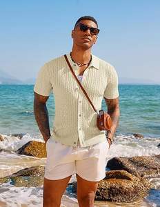 <b>Mens</b> Seamless Golf <b>Shirt</b> Moisture Wicking Quick-Dry Tailored Fit Polo <b>Shirts</b> - Product Image 6