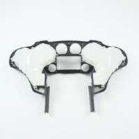 Carénage intérieur de radio Double Din W 6.5 ''Speaker Quad 4 pour Harley FLH Touring Motorcycle 2014 up