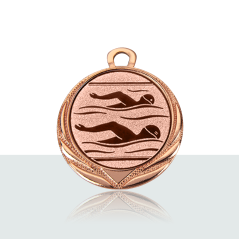 Medaglia di Nuoto ME63 Set oro-argento-bronzo - Product Image 5