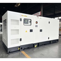 Groupe électrogène diesel triphasé 120 kW, refroidi par eau, 150 kVA, directement de l'usine
