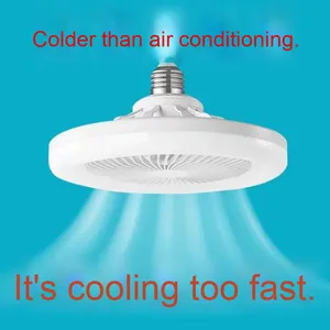 E27 Tích Hợp Quạt Ánh Sáng Thông Minh Điều Khiển Từ Xa Hộ Gia Đình Tiết Kiệm Năng Lượng Ba-Màu Trần Ánh Sáng Tùy Chỉnh Ánh Sáng - Product Image 3