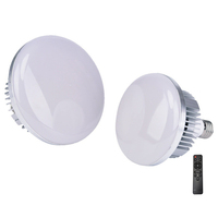 Ampoule LED tricolore dimmable en forme de champignon E27 pour studio photo avec télécommande pour boîte à lumière