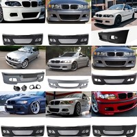 Pour pare-chocs e46, accessoires de voiture ABS, pare-chocs avant, grilles latérales en maille, calandre pour Série 3 E46 316i 318i 320i 325i 330i berline 2002