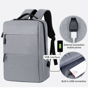 Custom Wholesale Trendy 3-piece Computer <b>Backpack</b> Set Men <b>Women</b> Custom Usb <b>Laptop</b> Mochilas Waterproof - Product Image 2