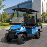 Voiturette de golf utilitaire 4x4 Hillside Residential Errands Skywork Lifted avec frein hydraulique