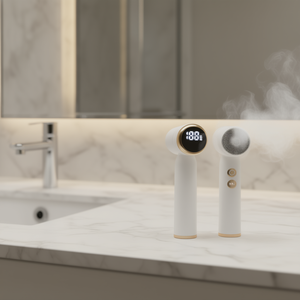 Cepillo de limpieza facial con pantalla LED y tecnología iónica para una limpieza profunda y exfoliación - Product Image 2