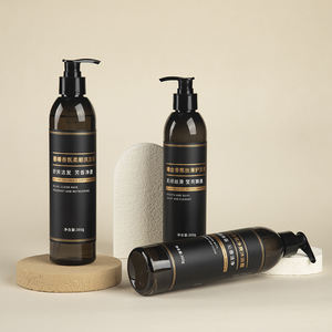 Bouteilles d'hôtel jetables de luxe 360 ml noir et or, pots vides écologiques <span class=keywords><strong>pour</strong></span> shampoing/lotion <span class=keywords><strong>pour</strong></span> l'hôtellerie - Product Image 4
