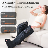 Bottes de compression pour les jambes 2025, 5 chambres, système de compression pour la récupération des jambes, bottes de récupération avec chauffage