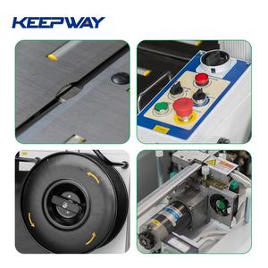 Máquina flejadora automática eléctrica para cajas de cartón con fleje de plástico PP PE - Product Image 5