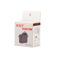 KST DS113MG V6.0 Moteur à courant continu sans noyau Micro Servo numérique Engrenage en acier trempé 3.5kg 0.09sec Pièces d'avion RC électrique