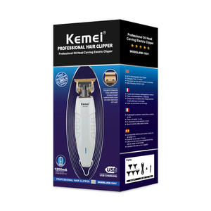 เครื่องตัดผมไฟฟ้าโคเมอิ KM-1931 แบบชาร์จไฟได้ ใช้แบตเตอรี่ Li-Ion มอเตอร์แบบแปรงถ่าน 7000-9000 รอบต่อนาที ตัวเครื่องทำจากพลาสติก - Product Image 5