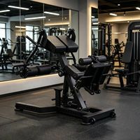 Nouvelle machine d'hyperextension inversée nordique - Développeur professionnel des fessiers et des ischio-jambiers, construction en acier sécurisée pour usage commercial