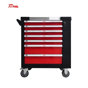 Professional 7 <b>Drawers</b> Roller Tool Sets Box Storage Tool <b>Trolley</b> With Car Repair Herramientas Tools - Product Image 4